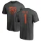 Justin Fields One Color T-Shirt - Ash