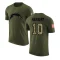 Justin Herbert Legend Salute to Service T-Shirt - Olive