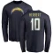 Justin Herbert Name & Number T-Shirt - - Navy