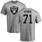 Justin Herron Name & Number T-Shirt - Ash