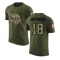 Justin Jefferson Legend Salute to Service T-Shirt - Olive