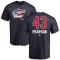 Justin Pearson Name and Number Banner Wave T-Shirt - Navy