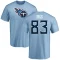 Justin Rigg Name & Number T-Shirt - Light Blue