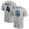 Justin Schultz Name & Number T-Shirt - Gray