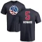 Juwan Howard Name and Number Banner Wave T-Shirt - Navy