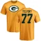 Kadeem Telfort Name & Number T-Shirt - Gold