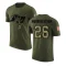 Kaevon Merriweather Legend Salute to Service T-Shirt - Olive