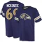 Kahlil McKenzie Name & Number Game Day V-Neck T-Shirt - Purple