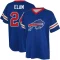 Kaiir Elam Name & Number Game Day V-Neck T-Shirt - Blue