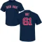 Kaleb Ort Name & Number T-Shirt - Navy