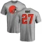 Kareem Hunt Name & Number T-Shirt - Ash