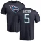 Kearis Jackson Name & Number T-Shirt - Navy