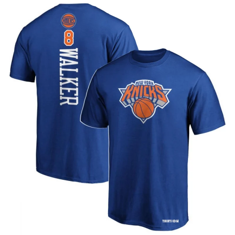 Kemba Walker Backer T-Shirt - Royal - Tshirtsedge