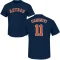 Ken Caminiti Name & Number T-Shirt - Navy