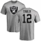 Ken Stabler Name & Number T-Shirt - Ash