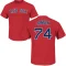 Kenley Jansen Name & Number T-Shirt - Scarlet