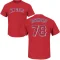 Kenny Rosenberg Name & Number T-Shirt - Red