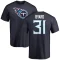 Kevin Byard Name & Number T-Shirt - Navy