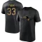 Kevin Faulk 2020 Salute To Service Performance T-Shirt - Black