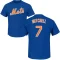 Kevin Mitchell Name & Number T-Shirt - Royal