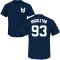 Keynan Middleton Name & Number T-Shirt - Navy