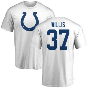 Khari Willis Indianapolis Colts Women's Royal Any Name & Number Logo Slim  Fit T-Shirt 