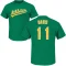 Khris Davis Name & Number T-Shirt - Green