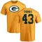 Kiondre Thomas Name & Number T-Shirt - Gold