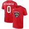 Kirill Gerasimyuk 2023 Stanley Cup Final Name & Number T-Shirt - Red