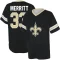 Kirk Merritt Name & Number Game Day V-Neck T-Shirt - Black