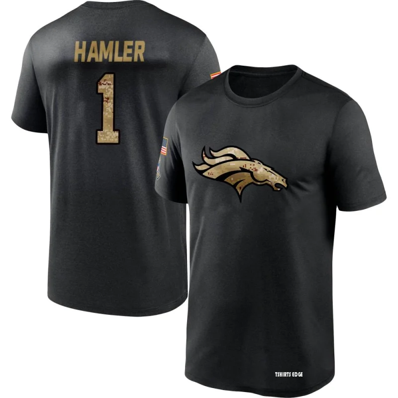 KJ Hamler 2020 Salute To Service Performance T-Shirt - Black - Tshirtsedge