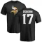 K.J. Osborn Name & Number T-Shirt - Black