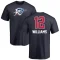 KJ Williams Name and Number Banner Wave T-Shirt - Navy