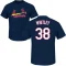 Kodi Whitley Name & Number T-Shirt - Navy