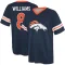 K'Waun Williams Name & Number Game Day V-Neck T-Shirt - Navy