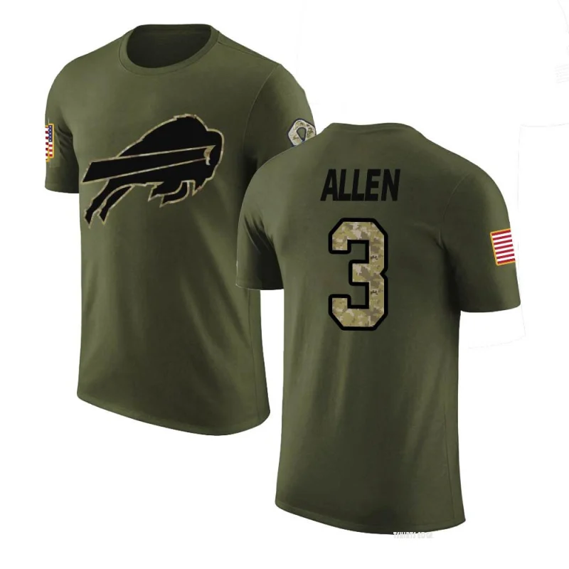 Women's Allen Lazard Backer V-Neck T-Shirt - Ash - Tshirtsedge