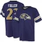 Kyle Fuller Name & Number Game Day V-Neck T-Shirt - Purple