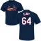 Kyle Leahy Name & Number T-Shirt - Navy