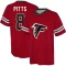 Kyle Pitts Name & Number Game Day V-Neck T-Shirt - Red