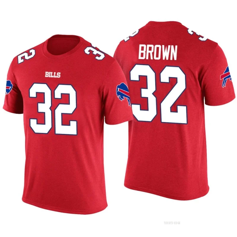 Kyron Brown Legend Color Rush T-Shirt - Red - Tshirtsedge