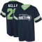 Kyu Kelly Name & Number Game Day V-Neck T-Shirt - Navy