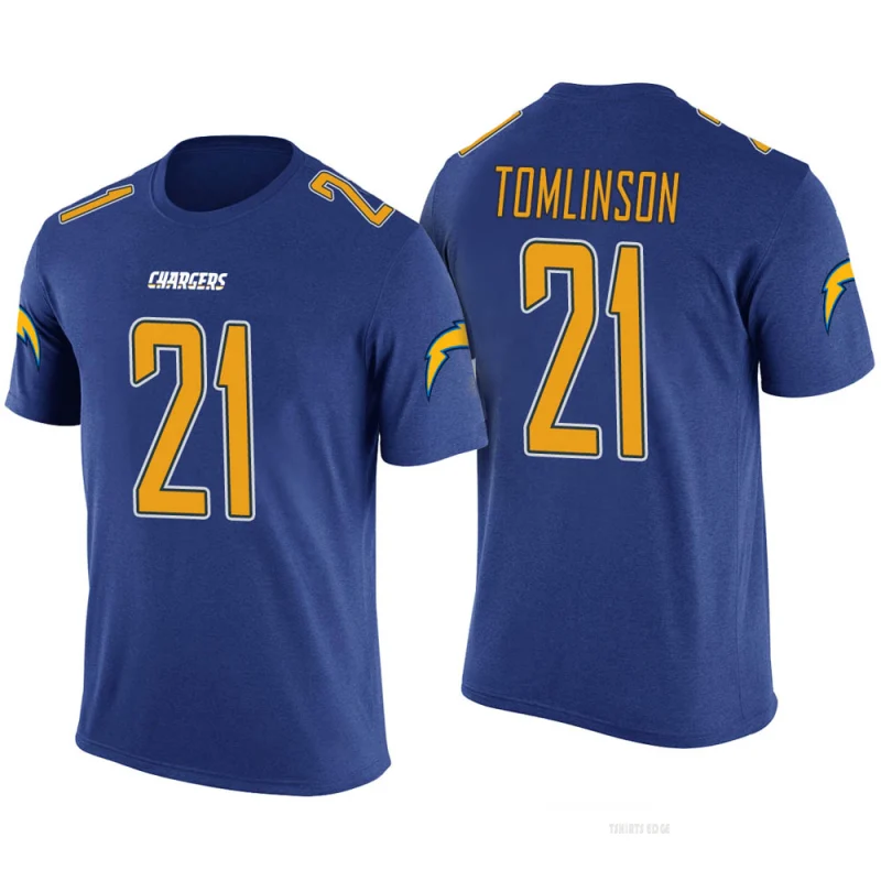 LaDainian Tomlinson Legend Color Rush T-Shirt - Blue - Tshirtsedge