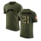 LaDainian Tomlinson Legend Salute to Service T-Shirt - Olive