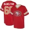 La'Darius Hamilton Name & Number Game Day V-Neck T-Shirt - Red