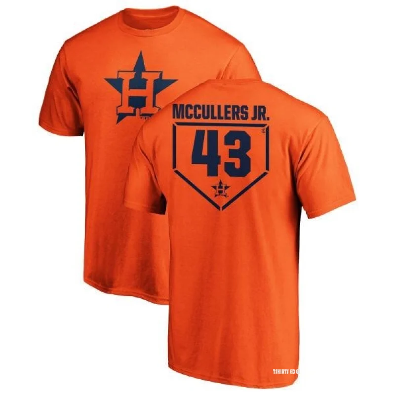 Lance McCullers Jr. RBI T-Shirt - Orange - Tshirtsedge