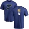 Landon Sim Backer T-Shirt - Royal