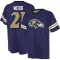 Lardarius Webb Name & Number Game Day V-Neck T-Shirt - Purple