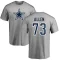 Larry Allen Name & Number T-shirt - Gray