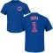 Larry Bowa Name & Number T-Shirt - Royal