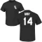 Larry Doby Name & Number T-Shirt - Black